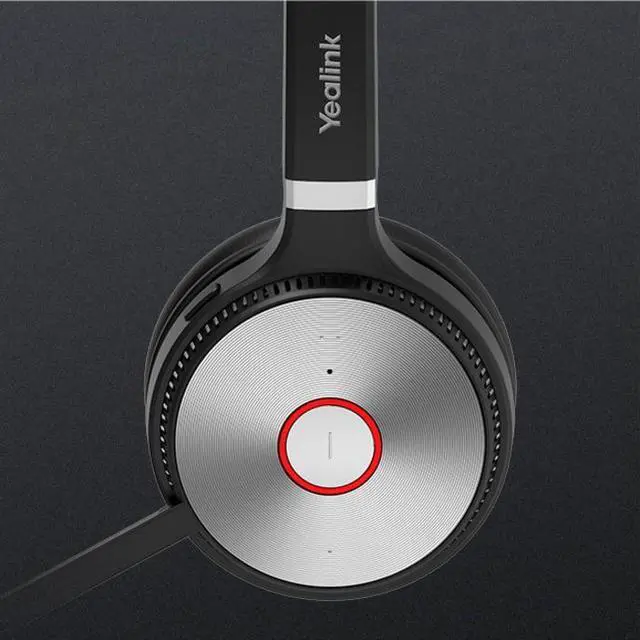 Alt view image 9 of 18 - Yealink WH62 Dual Teams Headset WH62DUALTEAMS