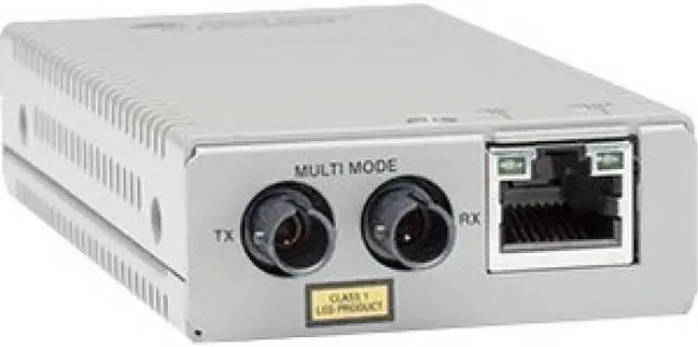 Alt view image 2 of 5 - Allied Telesis MMC200/ST Transceiver/Media Converter