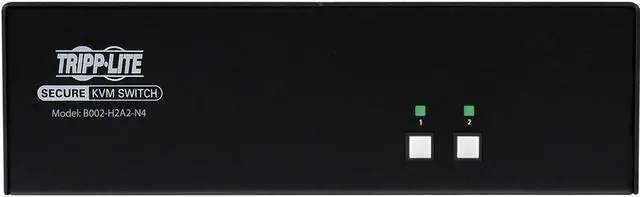 Alt view image 4 of 10 - Tripp Lite by Eaton Secure KVM Switch, 2-Port, Dual Head,HDMI to HDMI, 4K, TAA
