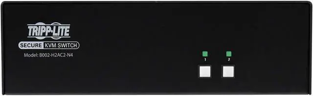 Alt view image 3 of 10 - Tripp Lite Secure KVM Switch, 2-Port, Dual Head, HDMI to HDMI B002-H2AC2-N4