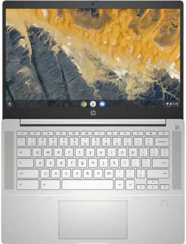 Alt view image 9 of 9 - HP Pro c640 G1 14" Chromebook Intel Core i5-10310U 8GB RAM 64GBeMMc Pike silver aluminum - 10th Gen Intel Quad Core i5-10310U - Intel UHD Graphics - IPS (In Plane switching) Technology - Chrome O