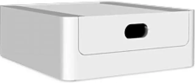 Main image of Rain Design mBase 24in iMac 2x5.1x5.8in White Aluminum