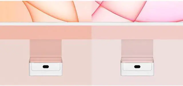 Alt view image 3 of 10 - Rain Design mBase 24in iMac 2x5.1x5.8in White Aluminum