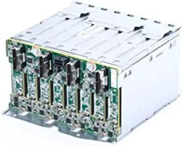 Alt view image 3 of 8 - HPE ProLiant DL300 Gen10 Plus 2U 8SFF x1 Tri-Mode 24G U.3 BC Front Drive Cage Kit