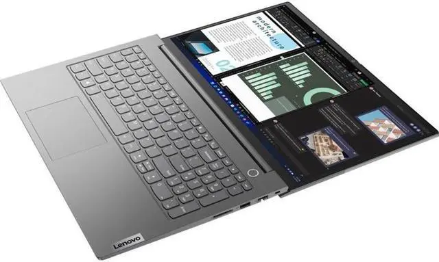 Alt view image 7 of 20 - Lenovo ThinkBook 15 G4 IAP 21DJ00G5US 15.6" Touchscreen Notebook - Full HD - 1920 x 1080 - Intel Core i7 12th Gen i7-1255U Deca-core (10 Core) 1.70 GHz - 16 GB Total RAM - 8 GB On-board Memory -