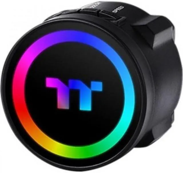 Alt view image 3 of 6 - Thermaltake TOUGHLIQUID 240 ARGB Motherboard Sync All-in-One Liquid CPU Cooler, CL-W319-PL12BL-B