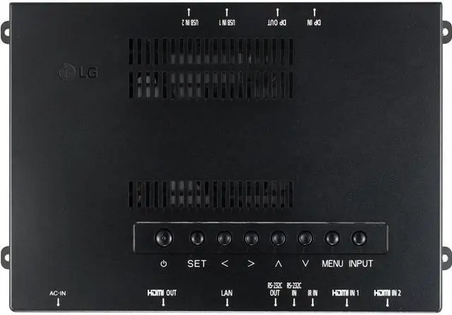Alt view image 2 of 10 - LG WP402-B Digital Signage Appliance - HDMI - USB - Serial - Wireless LAN - Ethernet - webOS 4.0 - Black