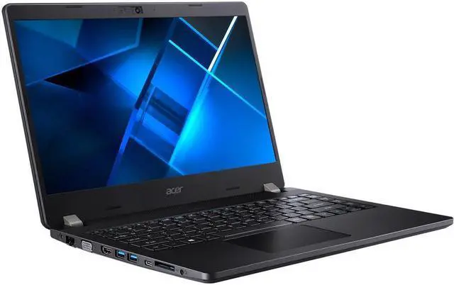 Alt view image 4 of 11 - Acer TravelMate P2 P214-53 TMP214-53-78NG 14" Notebook - Full HD - 1920 x 1080 - Intel Core i7 11th Gen i7-1165G7 Quad-core (4 Core) 2.80 GHz - 16 GB Total RAM - 512 GB SSD