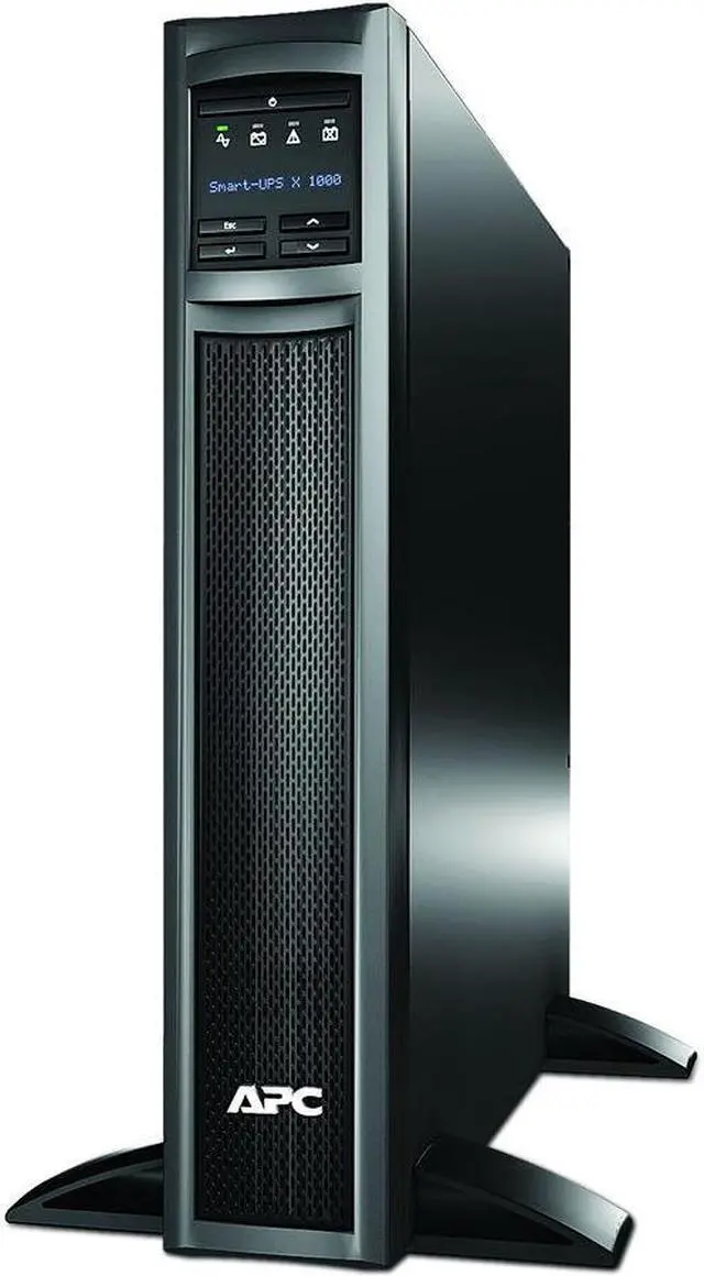 Alt view image 5 of 11 - APC by Schneider Electric Smart-UPS SMX 1000VA Tower/Rack Convertible UPS - 2U Tower/Rack Convertible - 2 Hour Recharge - 8 Minute Stand-by - 120 V AC Input - 120 V AC Output - 8 x NEMA 5-15R