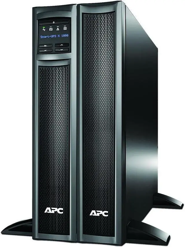 Alt view image 4 of 11 - APC by Schneider Electric Smart-UPS SMX 1000VA Tower/Rack Convertible UPS - 2U Tower/Rack Convertible - 2 Hour Recharge - 8 Minute Stand-by - 120 V AC Input - 120 V AC Output - 8 x NEMA 5-15R
