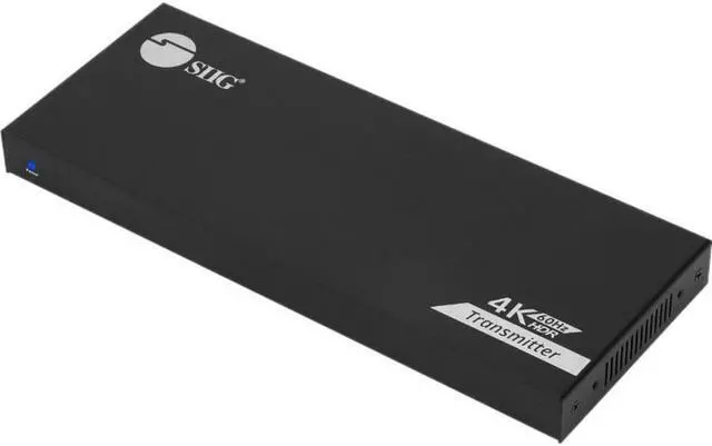 Alt view image 10 of 11 - SIIG 1x4 HDMI Splitter Over Cat6 Extender w/ Loopout IR ARC & RS-232 CEH27A11S1