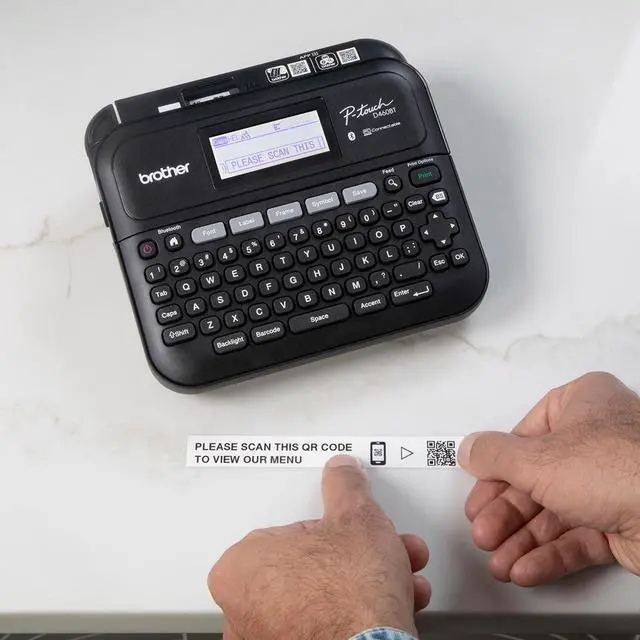 Alt view image 7 of 17 - Brother® P-touch PT-D460BT Business Expert Connected Label Maker with Bluetooth® - 16 Fonts - Tape