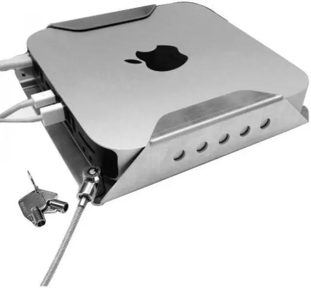 Alt view image 3 of 9 - Compulocks Mac Mini Security Mount Silver