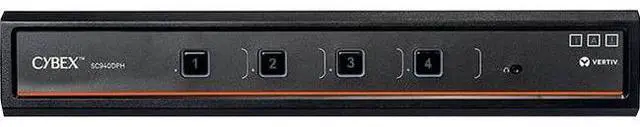 Main image of Vertiv Cybex SC900 Secure KVM | Dual Head | 4 Port Universal DisplayPort | USB-C | NIAP version 4.0 Certified