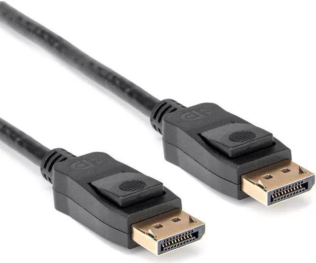 Alt view image 7 of 11 - Rocstor 6ft DisplayPort 1.2 Cable M/M - DP 4k
