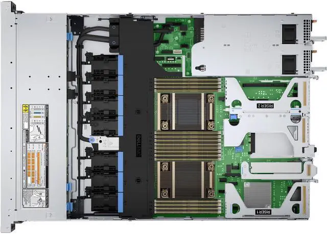 Alt view image 4 of 10 - Dell P7K9K EMC PowerEdge R450 2U Rack-mountable Server - 2 x Intel Xeon Silver 4310 2.10 GHz - 32 GB RAM - 480 GB SSD - (1 x 480GB) SSD Configuration - Serial ATA/600, 12Gb/s SAS Controller