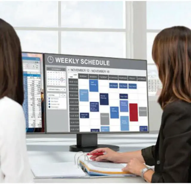 Alt view image 7 of 10 - NEC EX241UN-H-BK 23.8' 16:9 IPS Monitor- Wall Mount