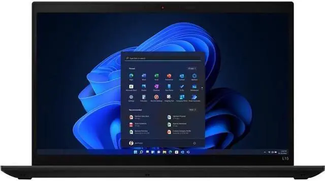 Alt view image 7 of 20 - Lenovo ThinkPad L15 Gen 3 21C30056US 15.6" Notebook - Full HD - 1920 x 1080 - Intel Core i5 12th Gen i5-1235U Deca-core (10 Core) - 8 GB Total RAM - 256 GB SSD - Thunder Black