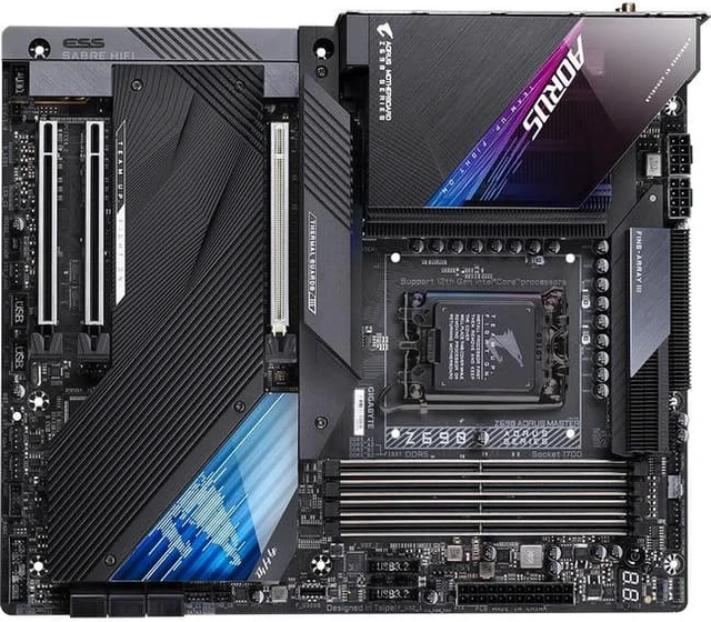 Alt view image 5 of 11 - Gigabyte Z790 AORUS MASTER PCIE 5.0 10GB Lan WIFI 6E ATX DDR5