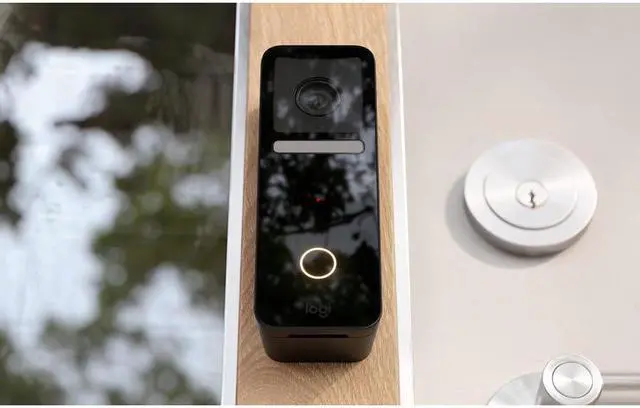 Alt view image 3 of 9 - Logitech Circle View Wireless Smart Doorbell
