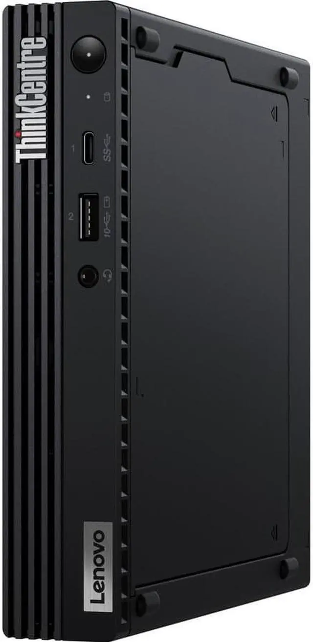 Alt view image 6 of 18 - Lenovo ThinkCentre M80q 11DN008YUS Desktop Computer - Intel Core i5 10th Gen i5-10500T Hexa-core (6 Core) 2.30 GHz - 16 GB RAM DDR4 SDRAM - 256 GB M.2 PCI Express NVMe x4 SSD - Tiny - Black