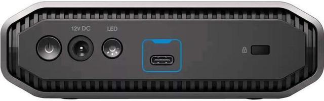 Alt view image 2 of 20 - SanDisk Professional 18TB G-Drive Enterprise-Class External Desktop Hard Drive - 7200RPM Ultrastar HDD Inside, USB-C (10Gbps), USB 3.2 Gen 2, Mac Ready - SDPHF1A-018T-NBAAD