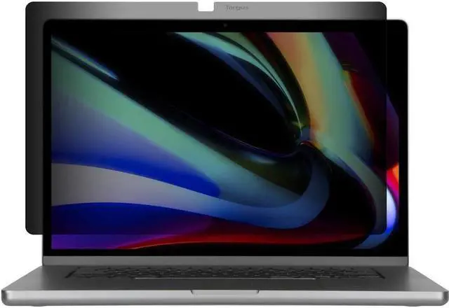 Alt view image 2 of 5 - Targus Magnetic Privacy Screen for MacBook Pro 16" (2021) - Landscape Clear, Black - For 16" Widescreen LCD MacBook Pro - 16:10 - Anti-glare - TAA Compliant