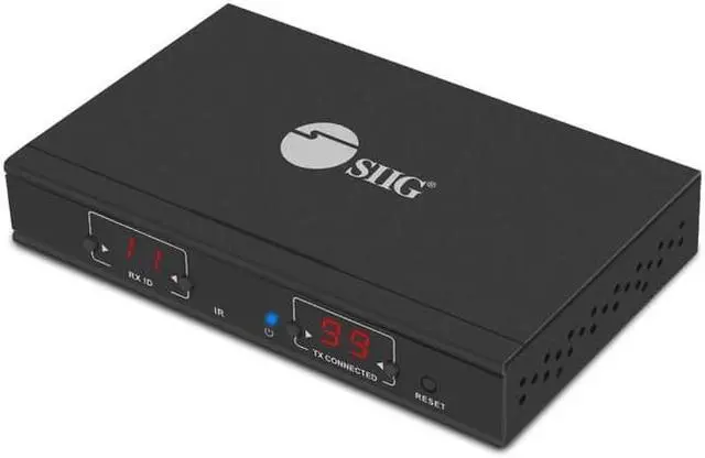 Alt view image 5 of 12 - SIIG 1080p HDMI Over IP Extender with IR Receiver CEH23C11S2