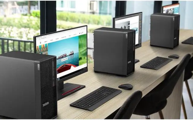 Alt view image 3 of 12 - Lenovo ThinkStation P358 30GL0024US Workstation - AMD Ryzen 3 PRO 4350G - 16 GB DDR4 SDRAM RAM - 512 TB SSD - Tower - AMD Pro565 Chip - Windows 11 Pro 64-bit - AMD Radeon Graphics Graphics - Serial AT