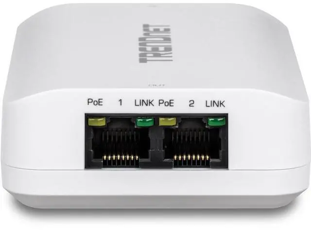 Alt view image 10 of 13 - TRENDnet 2-Port Gigabit PoE++ Extender, 1 x Gigabit PoE++ In Port, 2 x Gigabit PoE Out Ports, Extends 100m (328 ft) Up to 200m (656 ft), Daisy Chain 4 Units for up to 500m (1640 ft), Black, TPE-BE200