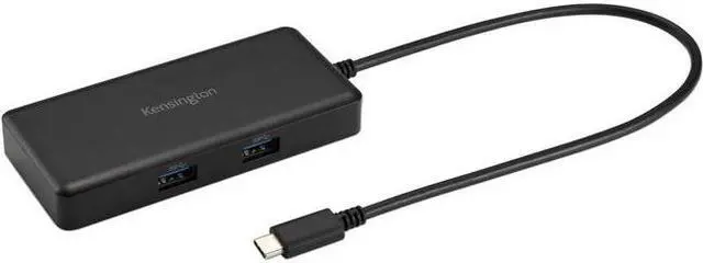 Main image of Kensington G1000P USB-C Mini Dock - for TV/Monitor/Projector/Notebook/Smartphone/iPad - 85 W - USB Type C - 4K - 3840 x 2160 - 2 x USB Type-A Ports - USB Type-A - 1 x USB Type-C Ports - USB Type-C - 1
