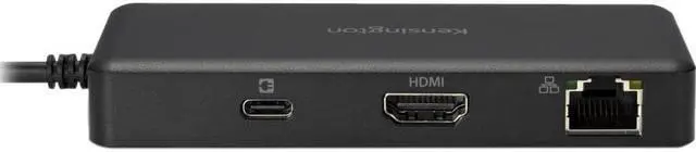 Alt view image 4 of 20 - Kensington G1000P USB-C Mini Dock - for TV/Monitor/Projector/Notebook/Smartphone/iPad - 85 W - USB Type C - 4K - 3840 x 2160 - 2 x USB Type-A Ports - USB Type-A - 1 x USB Type-C Ports - USB Type-C - 1