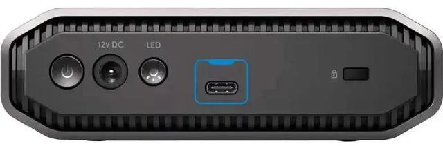 Alt view image 3 of 17 - WD G-DRIVE SDPHF1A-012T-NBAAD 12 TB Desktop Hard Drive - External - Desktop PC Device Supported - USB 3.2 (Gen 2) - 7200rpm - 250 MB/s Maximum Read Transfer Rate - 3 Year Warranty