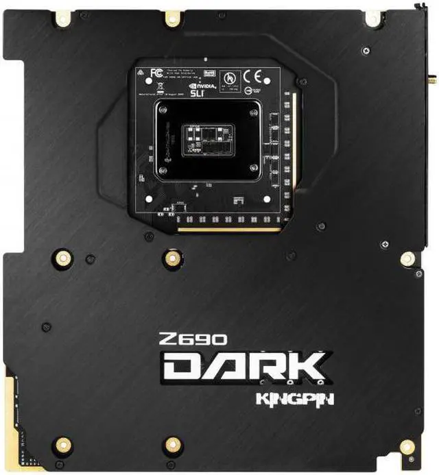 Alt view image 10 of 16 - EVGA Z690 Dark K|NGP|N, 121-AL-E699-KR, LGA 1700, Intel Z690, PCIe Gen5, SATA 6Gb/s, 2.5Gb/s LAN, WiFi6E/BT5.2, USB 3.2 Gen2x2, M.2, U.2, EATX, Intel Motherboard