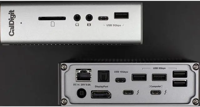 Alt view image 5 of 20 - CalDigit Thunderbolt 3 Mini Dock Dual 4K Adapter