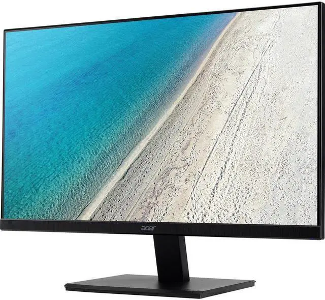 Alt view image 2 of 11 - Acer V247Y A 23.8" Full HD LCD Monitor - 16:9 - Black - Vertical Alignment (VA) - 1920 x 1080 - 16.7 Million Colors - 250 Nit - 4 ms - 75 Hz Refresh Rate - HDMI - VGA - DisplayPort