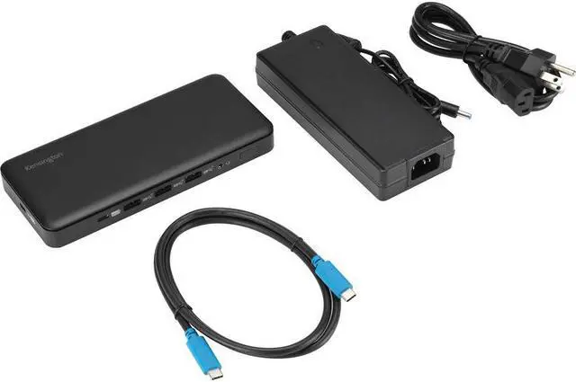 Alt view image 5 of 19 - Kensington SD4839P Docking Station - for Notebook/Monitor - 85 W - USB Type C - 3 Displays Supported - 4K, Full HD - 3840 x 2160, 1920 x 1080 - 4 x USB Ports - 3 x USB Type-A Ports - USB Type-A - 1 x