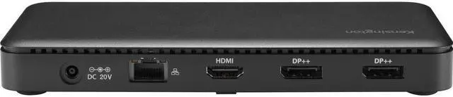 Alt view image 6 of 19 - Kensington SD4839P Docking Station - for Notebook/Monitor - 85 W - USB Type C - 3 Displays Supported - 4K, Full HD - 3840 x 2160, 1920 x 1080 - 4 x USB Ports - 3 x USB Type-A Ports - USB Type-A - 1 x
