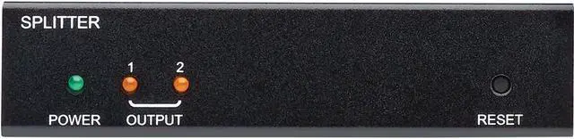 Alt view image 3 of 4 - Tripp Lite B127-002-H 125 ft. HDMI Over Cat6 Splitterextender with PoC, 2 Ports 4K x 2K - 60Hz, 4-4-4, TAA, Black