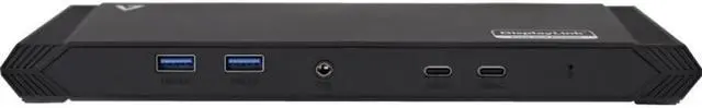 Alt view image 9 of 20 - V7 DOCKUSBC USB-C Triple DisplayLink Docking Station