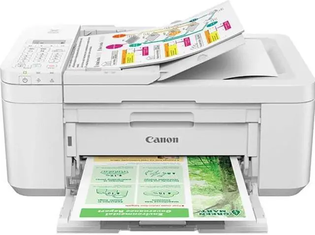 Alt view image 13 of 20 - Canon PIXMA TR4720 Wireless All-in-One Printer (White)
