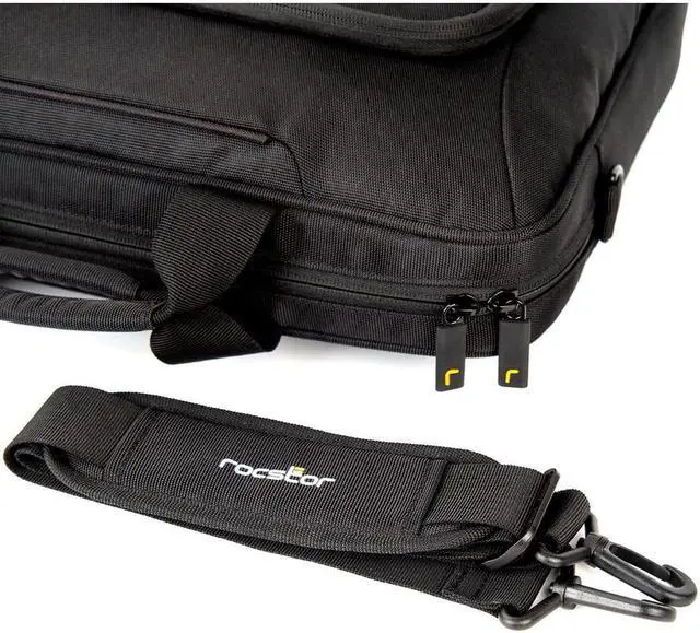 Alt view image 4 of 8 - Rocstor Laptop Carrying Case Toploading for 13" to 14.1" Laptop Black Y1CC001B1