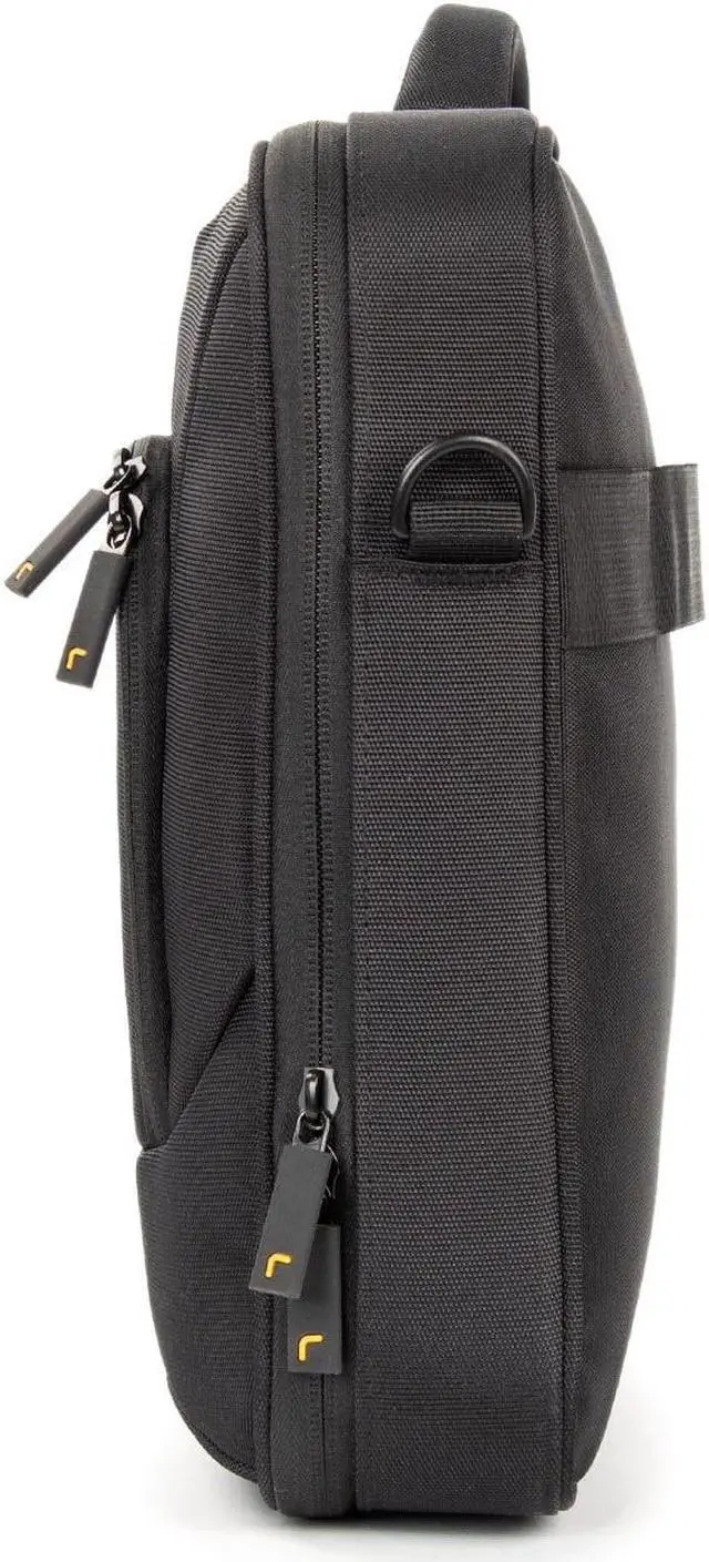 Alt view image 4 of 7 - Rocstor Premium Universal 13-14" Laptop Carrying Case Briefcase Black Y1CC003B1