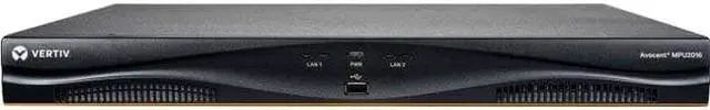 Alt view image 2 of 11 - Vertiv Avocent MergePoint Unity 16-Port KVM Switch MPU2016DAC400