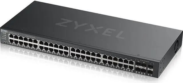 Alt view image 8 of 20 - Zyxel GS2220-50 44-Port Gigabit Ethernet Layer 2 Managed Switch