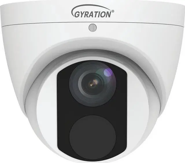Alt view image 3 of 10 - Gyration CYBERVIEW810T 3840 x 2160 MAX Resolution 8 MP Outdoor Intelligent Fixed Turret Camera