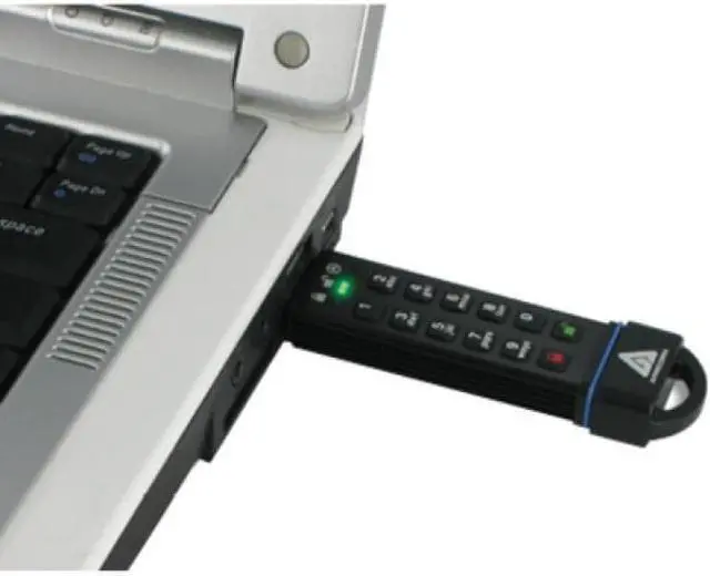 Alt view image 8 of 13 - Apricorn Aegis Secure Key USB 3.0 Flash Drive ASK31TB