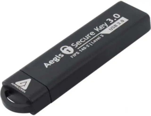 Alt view image 6 of 13 - Apricorn Aegis Secure Key USB 3.0 Flash Drive ASK31TB