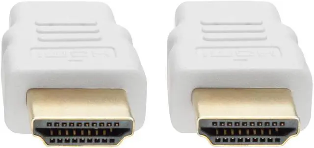 Alt view image 14 of 20 - Tripp Lite P568-010-WH High-Speed HDMI 4K Cable (M/M), White, 10 ft.