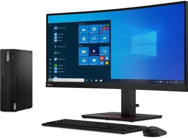 Alt view image 8 of 14 - Lenovo ThinkCentre M75s Gen 2 11R8003HUS Desktop Computer - AMD Ryzen 7 PRO 5750G Octa-core (8 Core) 3.80 GHz - 16 GB RAM DDR4 SDRAM - 512 GB M.2 PCI Express NVMe 3.0 x4 SSD - Small Form Factor - Blac